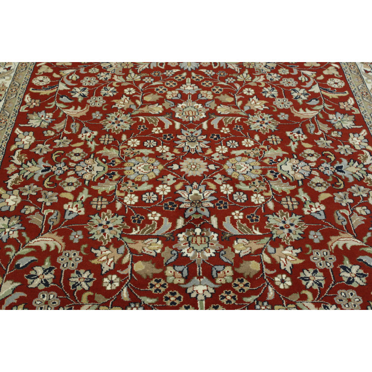 Isabelline Reivo OneofaKind 6.7x9.9 Area Rug Red Wayfair